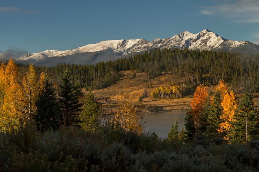 Fall colors in Breckenridge, CO